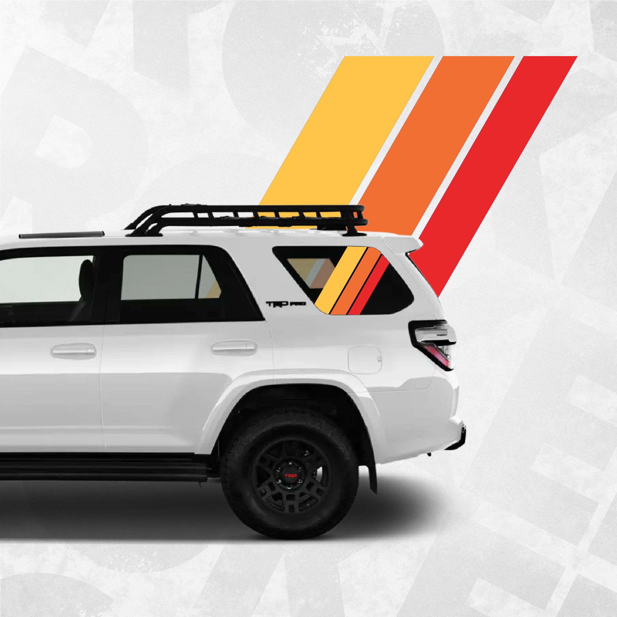 Toyota 4runner 5th Gen Trd Sr5 Window Decal Brokenstickers