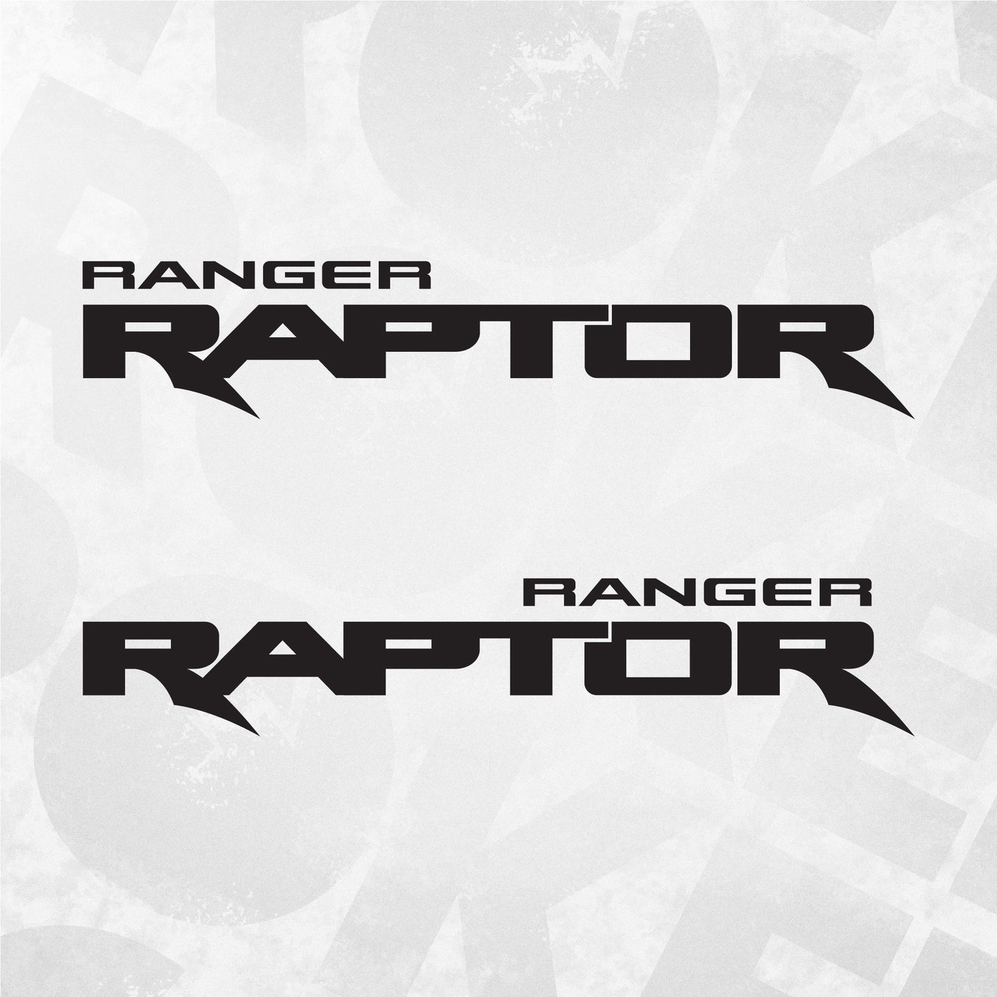 Ford Ranger Raptor decal, Bedside Truck Car Vinyl decals, fits Ford Ranger Raptor truck, set of 2