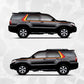 40th Anniversary Edition Stripes - Toyota 4runner 4th Gen Compatible - Vintage Racing Sticker - Car Accessories